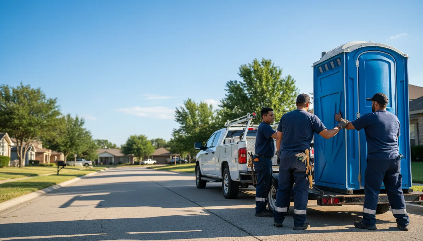 Portable Toilet Rental in San Augustine, TX near me